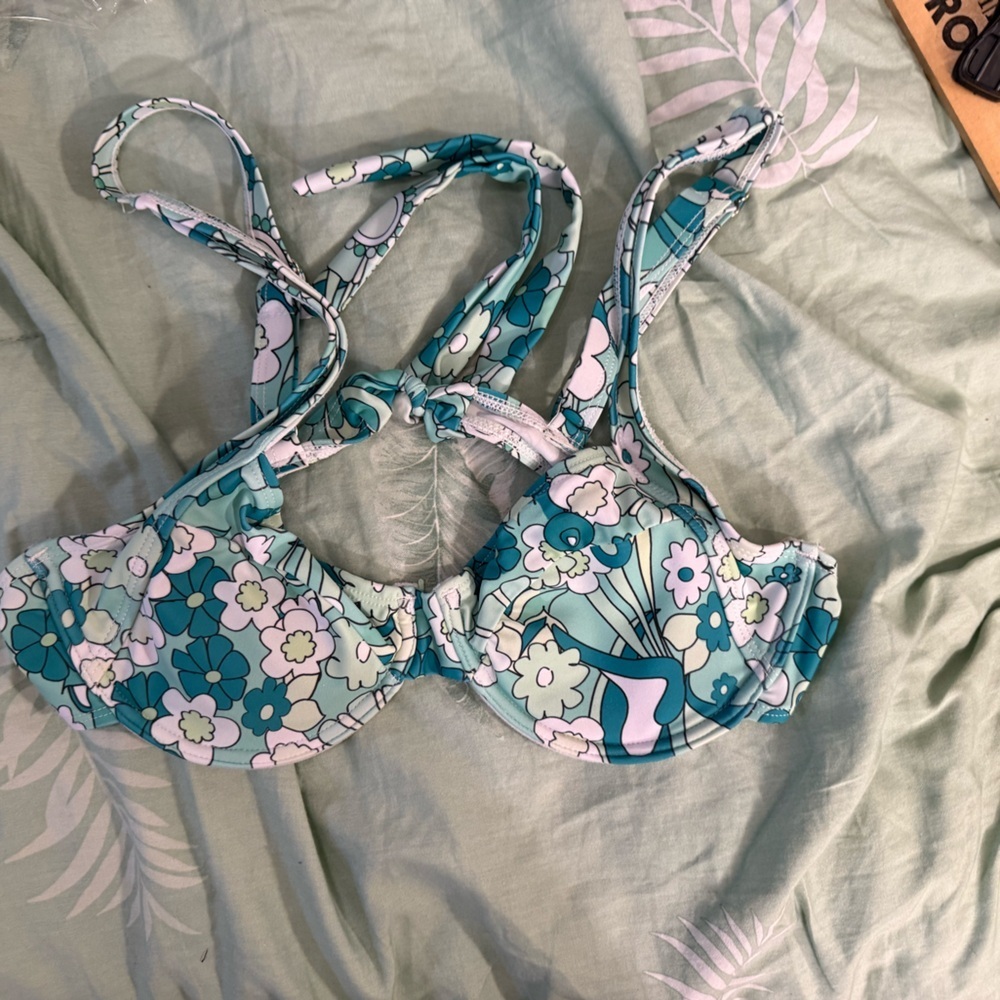 Floral Bikini Top